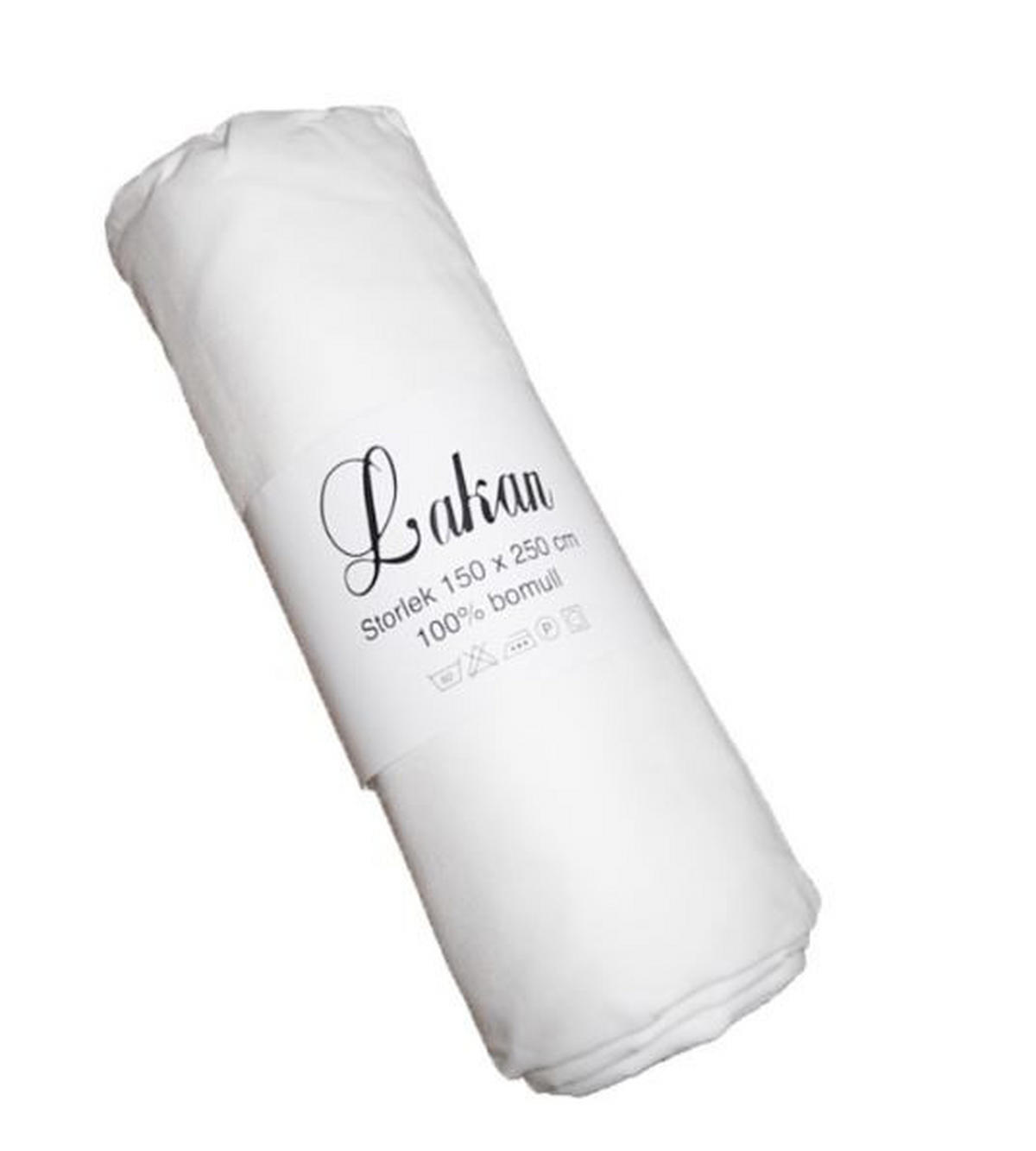 SÄNGLAKAN 150/250 cm  - vit, Basics, textil (150/250cm) - Best Price