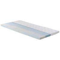 TOPPER GELSCHAUM 90/200 cm Höhe ca.  - Weiß, Basics, Textil (90/200cm) - MID.YOU