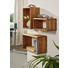WANDREGALSET Wildeiche vollmassiv Eichefarben - Eichefarben, Design, Holz (100/50/20cm) - Carryhome WANDREGALSET Wildeiche vollmassiv Eichefarben - Eichefarben, Design, Holz (100/50/20cm) - Carryhome
