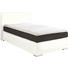 BOXSPRINGBETT in Grau, Weiß - Alufarben/Weiß, KONVENTIONELL, Kunststoff/Textil (140/200cm) - Esposa BOXSPRINGBETT in Grau, Weiß - Alufarben/Weiß, KONVENTIONELL, Kunststoff/Textil (140/200cm) - Esposa