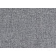 HOCKER Webstoff Hellgrau  - Silberfarben/Hellgrau, Design, Textil/Metall (62/41/62cm) - Xora