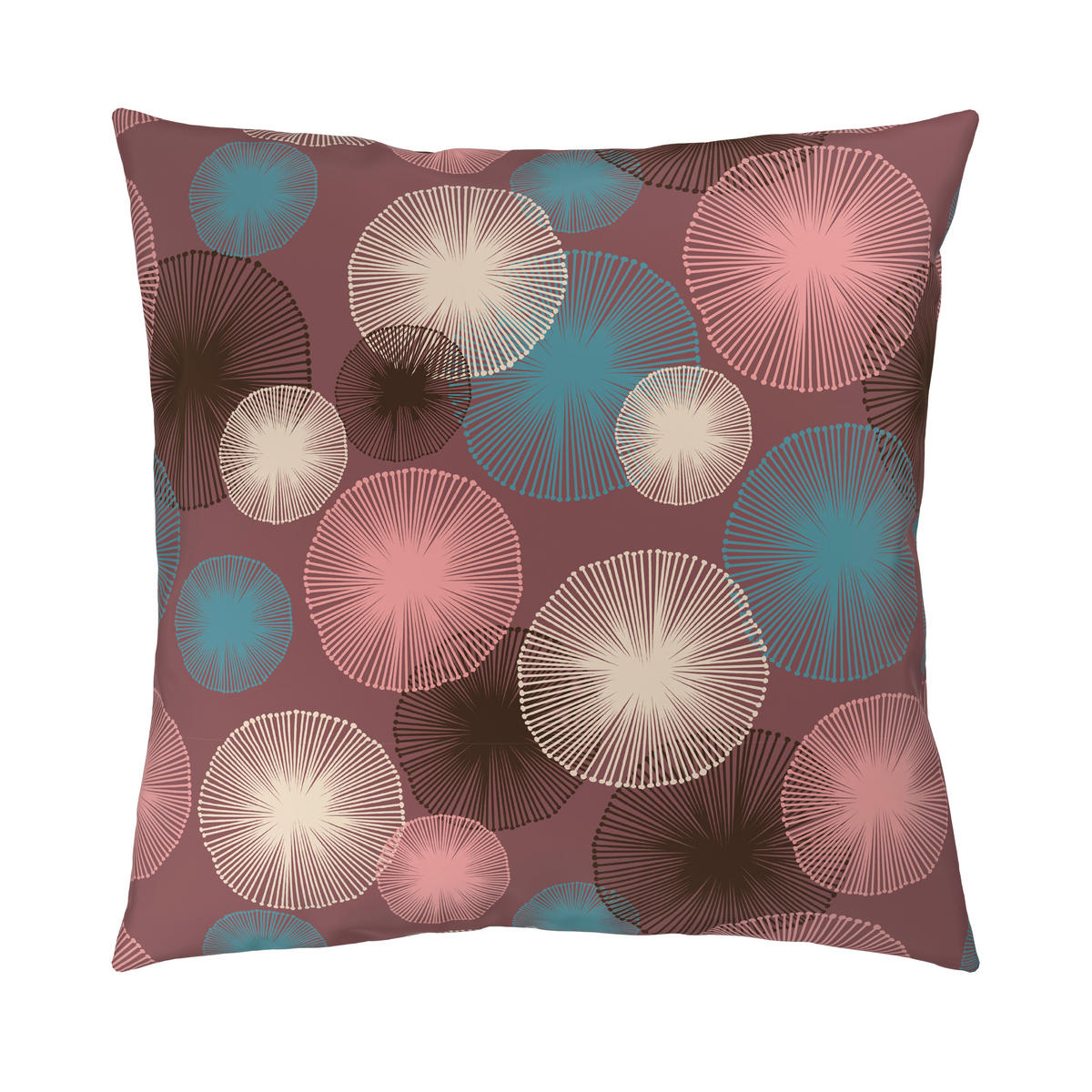 BETTWÄSCHE Satin 135/200 cm  - Blau/Braun, Textil (135/200cm) - Esposa