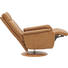 RELAXSESSEL Echtleder - Rostfarben/Buchefarben, KONVENTIONELL, Leder/Holz (72/120/89cm) - VENDA