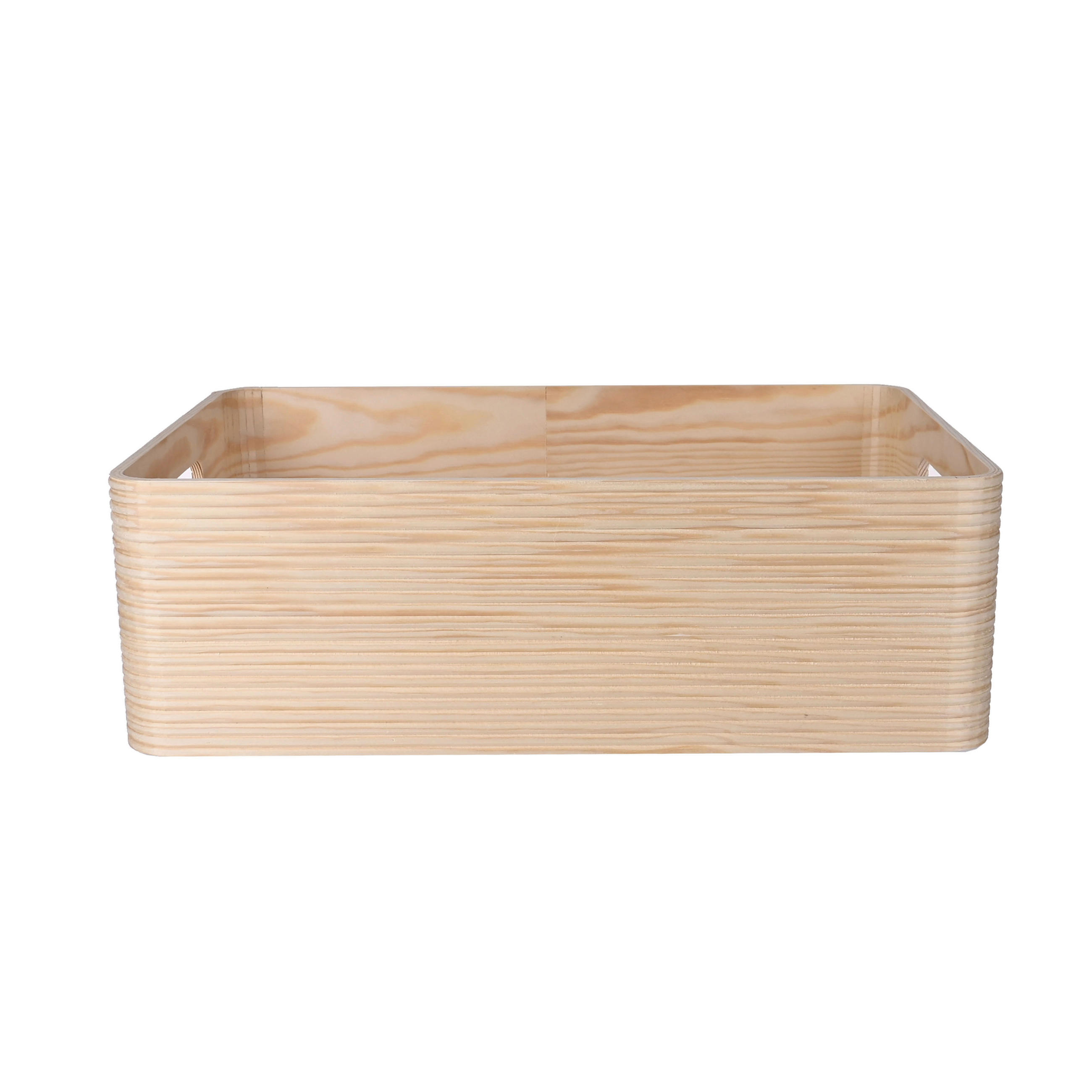 KOŠARA ZA REGAL 36/25/11,5 cm - prirodne boje, Trend, drvo (36/25/11,5cm) - Ambia Home