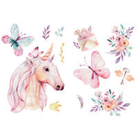 DEKOSTICKER   25/35 cm   - Multicolor, Trend, Kunststoff (25/35cm)