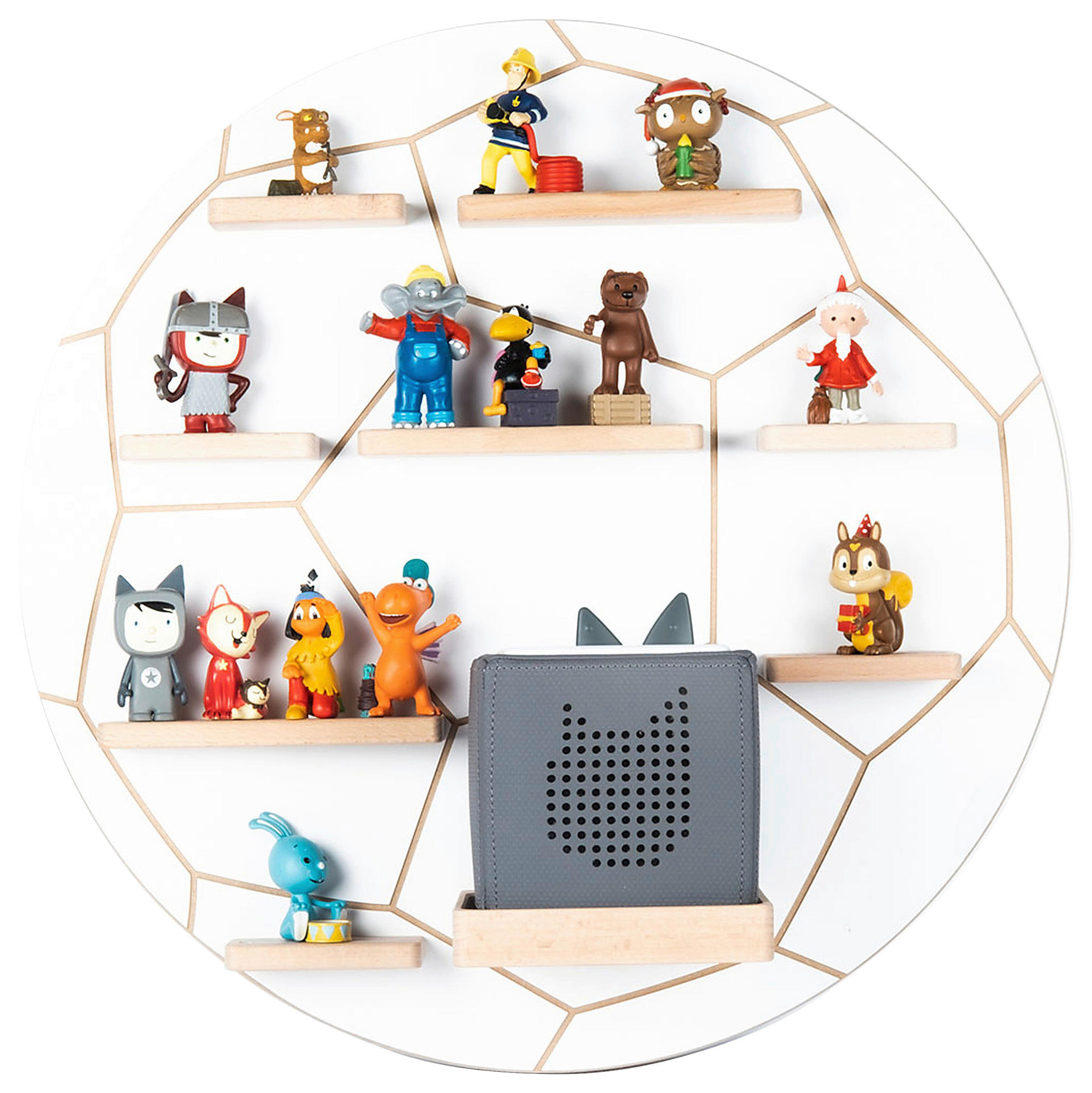 BARNHYLLA 50/50/19 cm  - vit, Modern, trämaterial (50/50/19cm) - MID.YOU