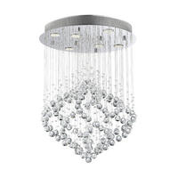 Plafonieră   48 cm   - culoare inox, Basics, metal (48cm)