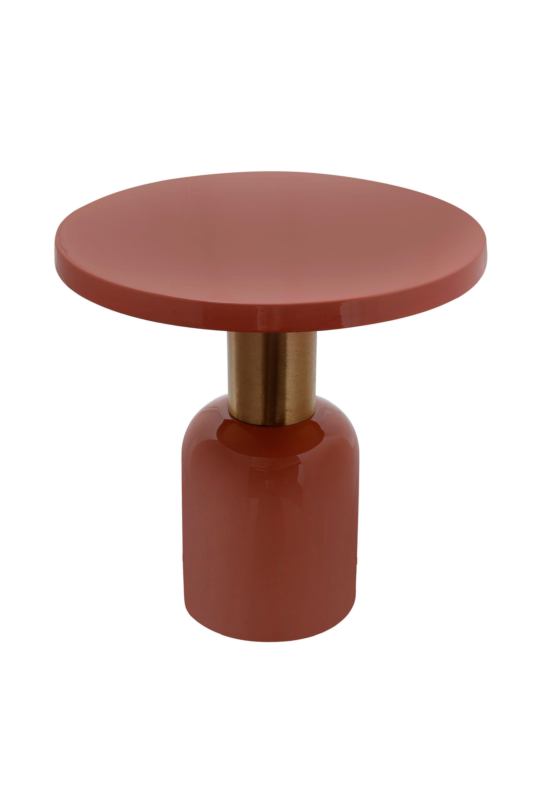 BEISTELLTISCH in Metall  - Koralle, Basics, Metall (50,5/49,5/50,5cm) - Kayoom