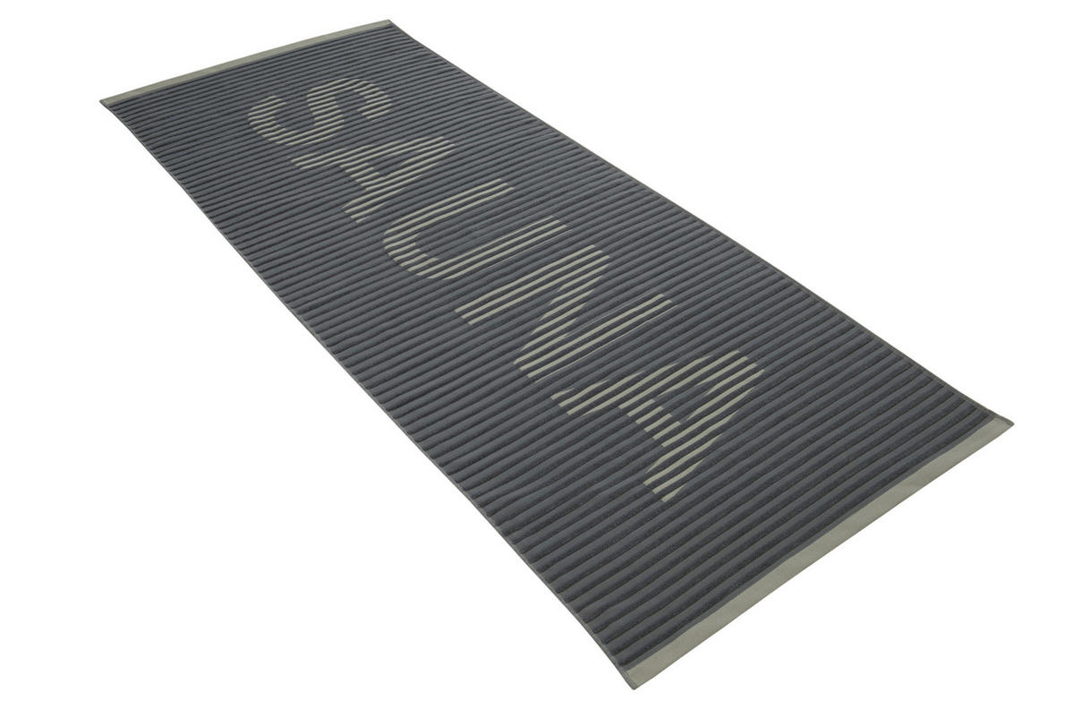 RUČNIK ZA SAUNU 80/200 cm  siva   CAMDEN  - siva, Basics, tekstil (80/200cm) - Vossen