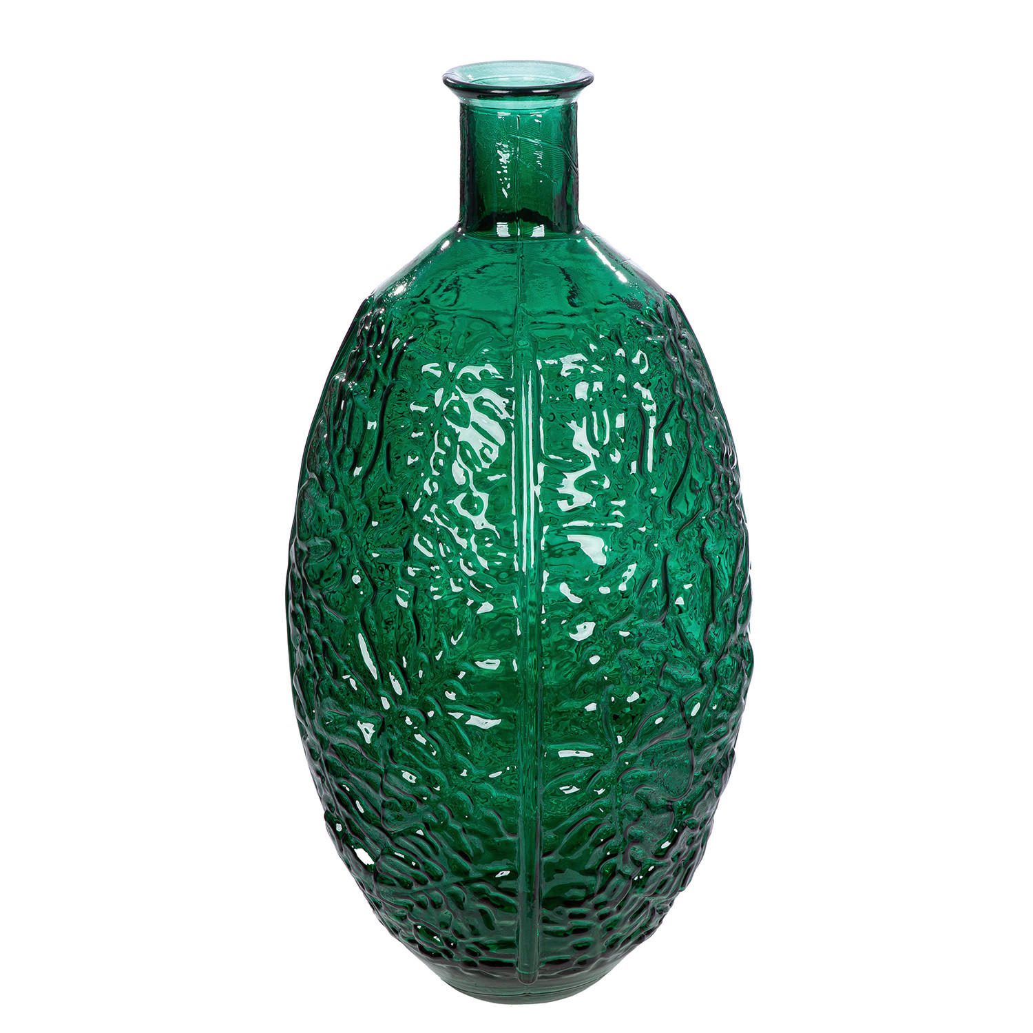 BODENVASE DSCHUNGEL 59 cm  - Jadegrün, Basics, Glas (29/59cm)