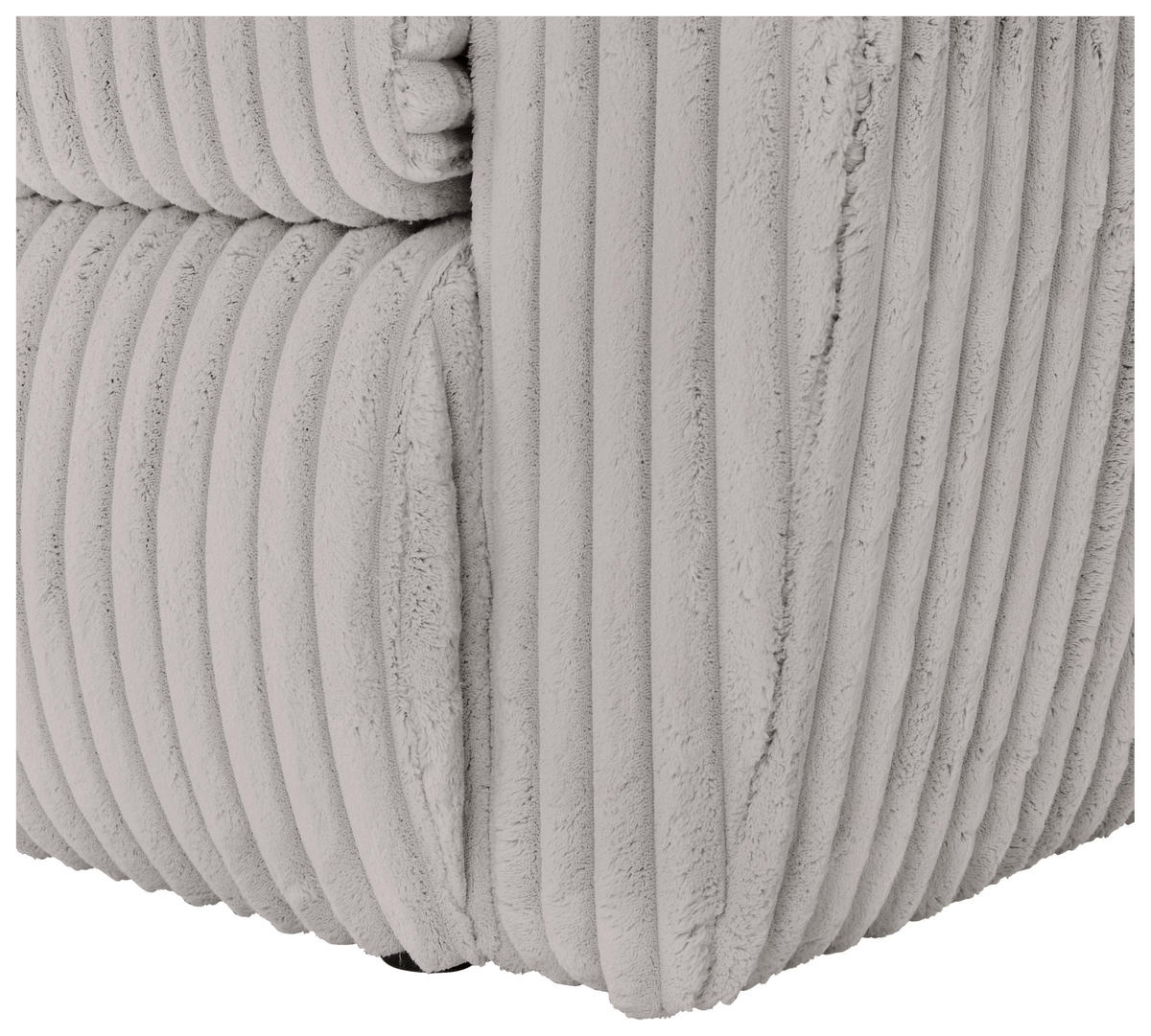 KANAPÉÁGY textil szürke  - fekete/szürke, Modern, műanyag/textil (240/90/120cm) - Carryhome