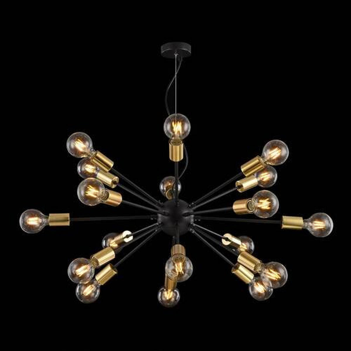 PENDELLEUCHTE 98/74,2 cm    - Schwarz, Trend, Metall (98/74,2cm) - MAYTONI