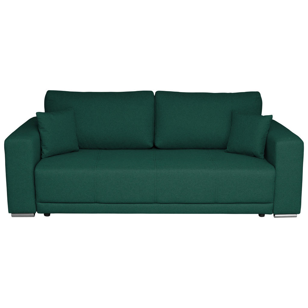 3-Sitzer-Sofa Mit Schlaffunktion Berna Grün
