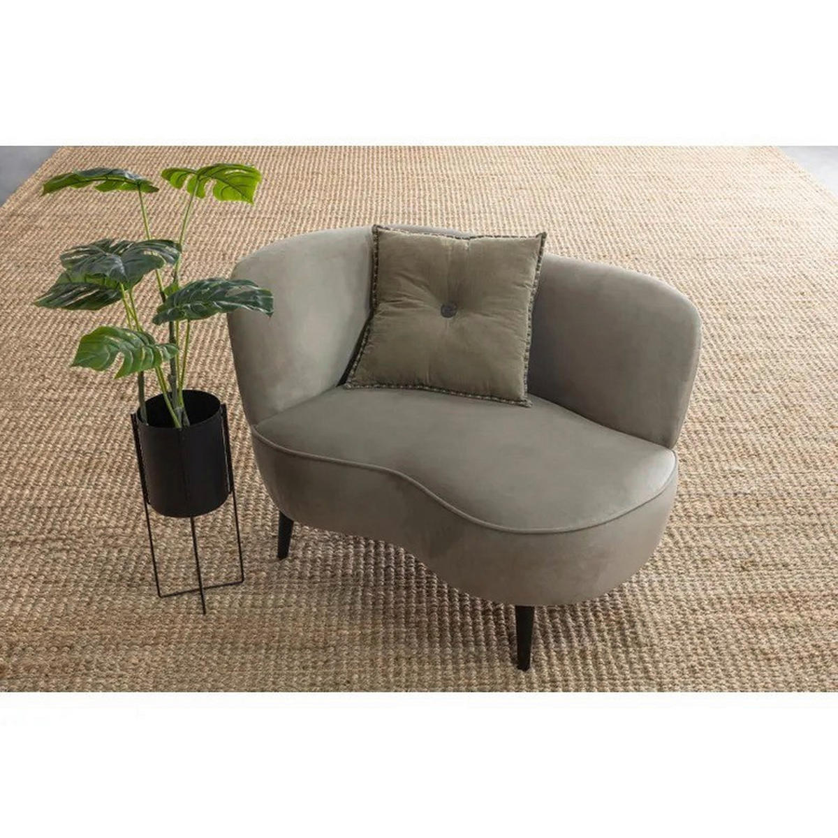 VEŠTAČKA BILJKA - zelena, Osnovno, plastika (60cm)