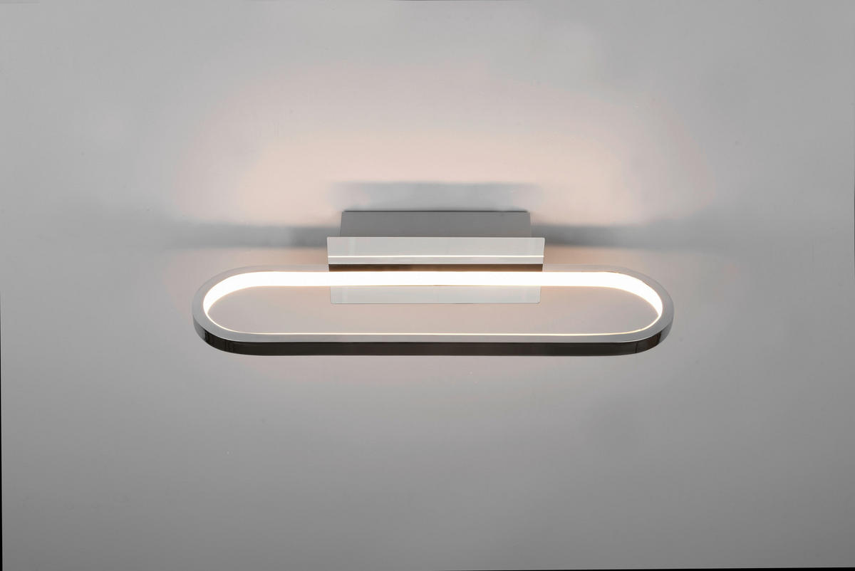 VÄGGLAMPA FÖR BADRUM Gianni 40/14,8/7,5 cm   - kromfärg, Basics, metall (40/14,8/7,5cm) - Trio Leuchten