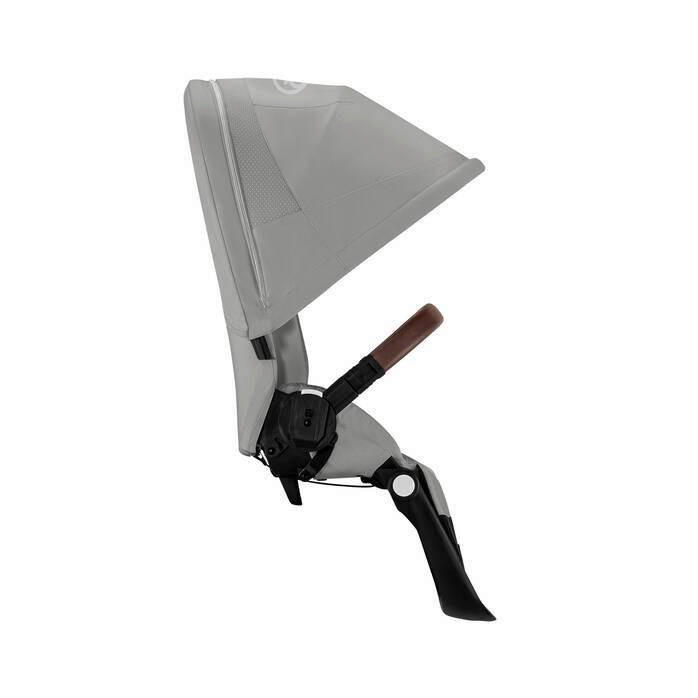 Thumbnail - cybex Gold Sportwagenaufsatz Gazelle S, Grau, Textil, 21x54x43 cm, Baby on Tour, Kinderwagen, Kombikinderwagen