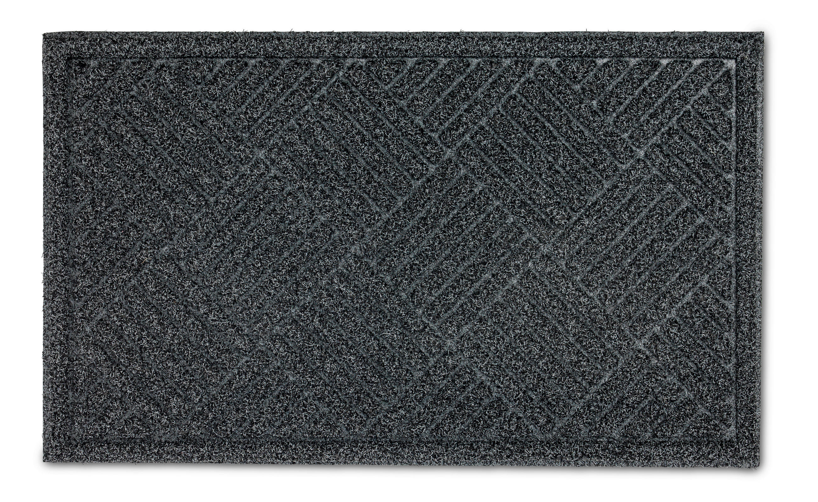 FUßMATTE 45/75 cm Scraper Design  - Anthrazit, KONVENTIONELL, Textil (45/75cm)