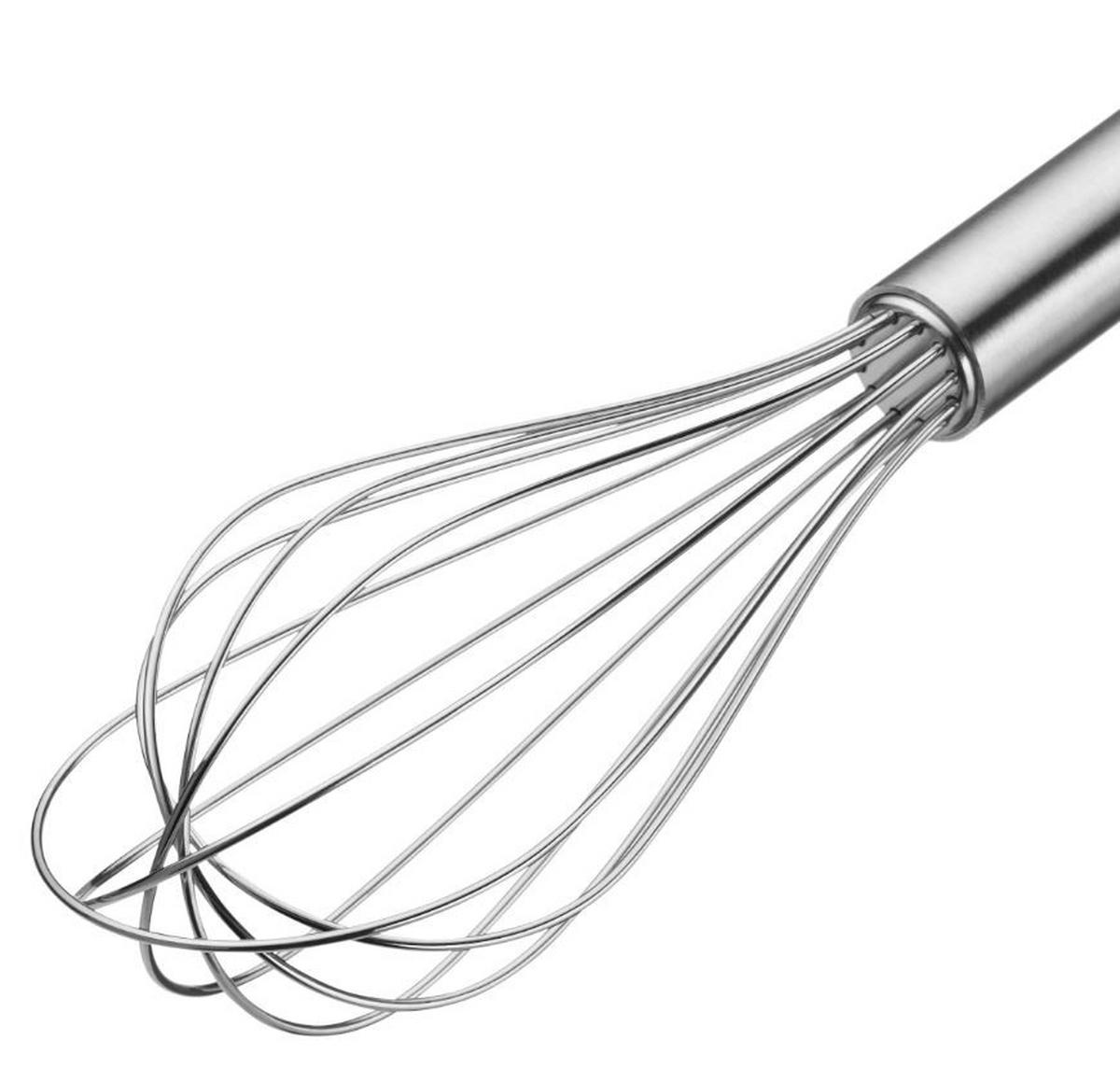 SCHNEEBESEN Profi Plus  - Edelstahlfarben, Basics, Metall (20cm) - WMF