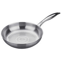 BRATPFANNE MÜNCHEN 24 cm  - Silberfarben, Basics, Metall (24cm) - Chefkoch+Fackelmann
