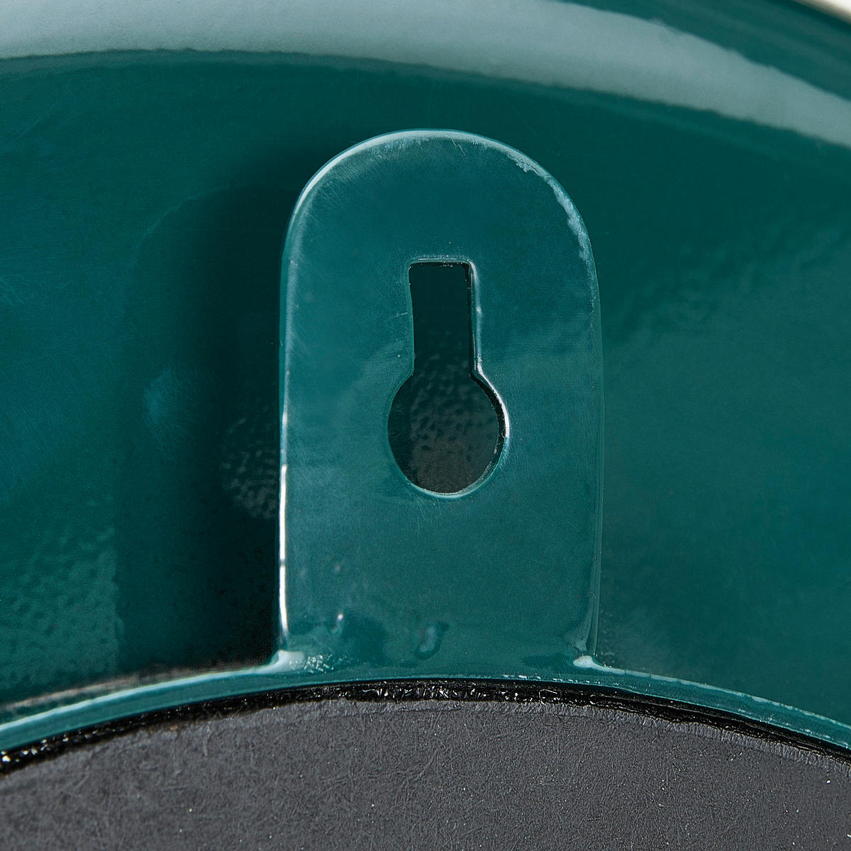 WANDSPIEGEL   41/4,5 cm  in  - Dunkelgrün, Trend, Glas/Metall (41/4,5cm)