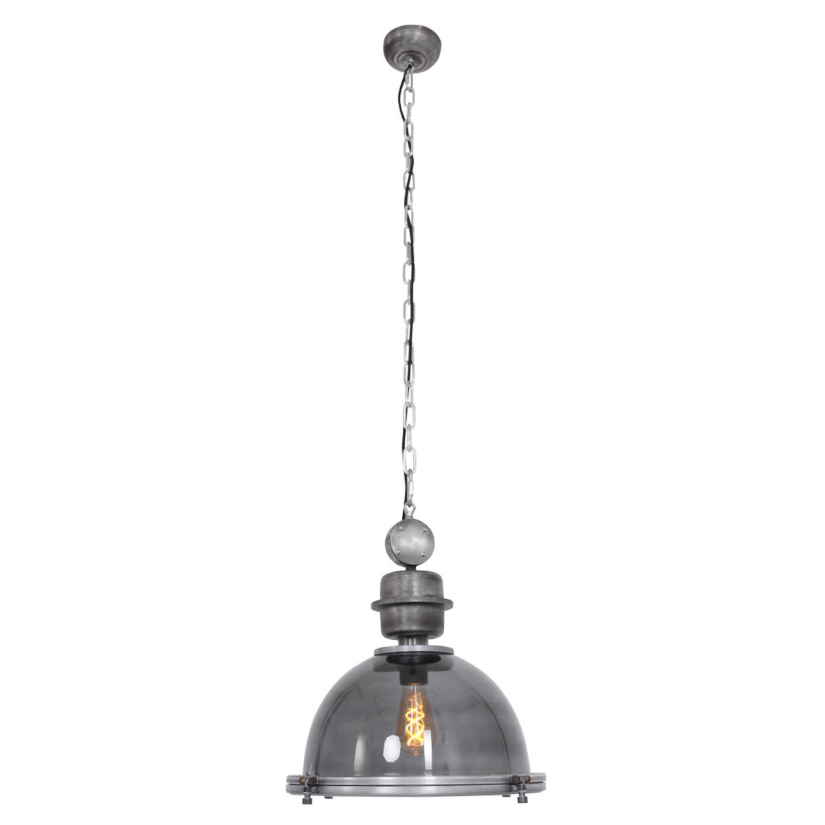 PENDELLEUCHTE  42/145/42 cm   - Trend, Glas/Metall (42/145/42cm)