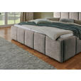 POLSTERBETT 180/200 cm  in Grau  - Schwarz/Grau, Design, Holz/Textil (180/200cm) - Xora
