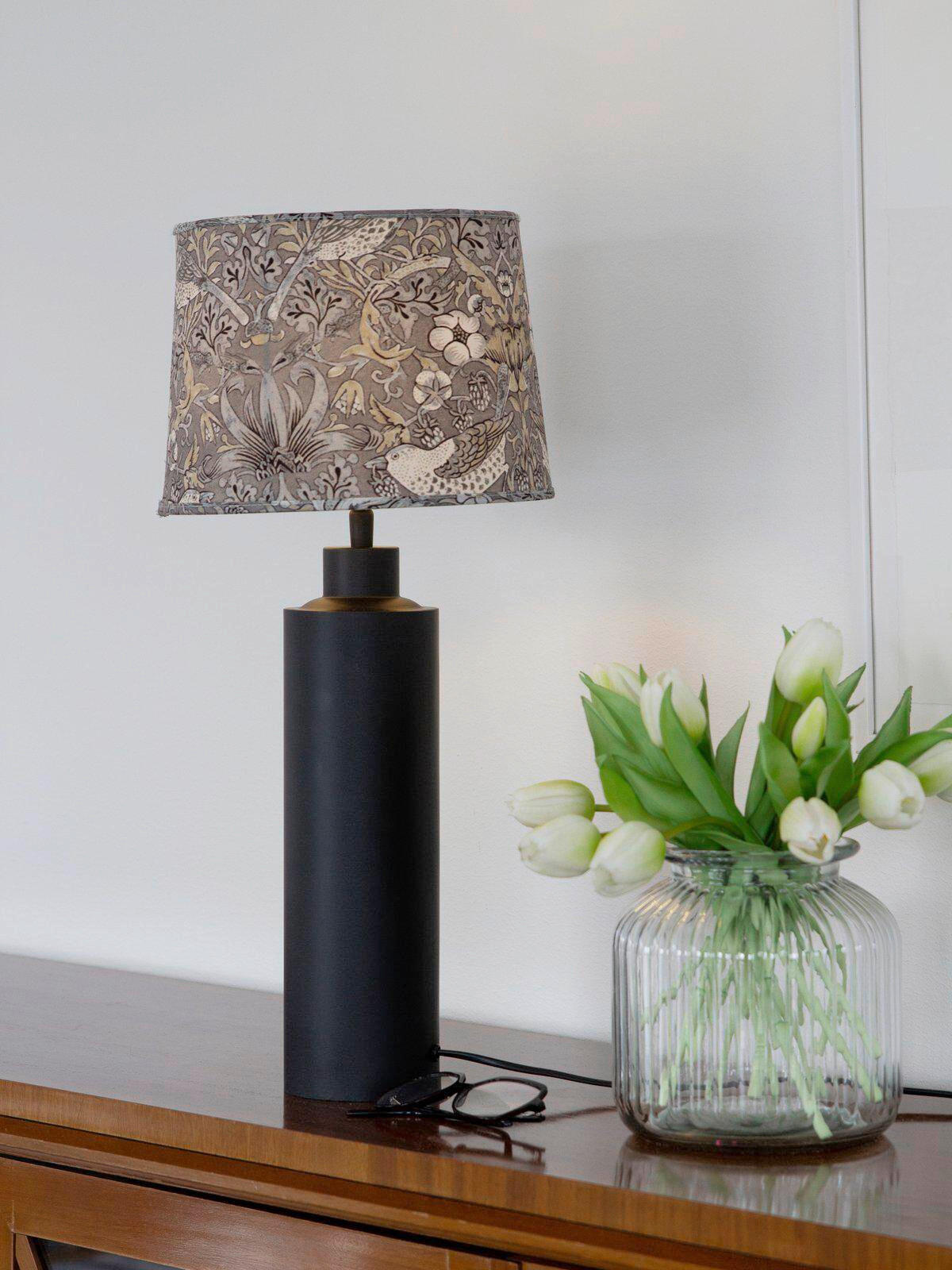 TISCHLEUCHTE PR Home SOLO   - Schwarz/Grün, KONVENTIONELL, Metall (58cm)