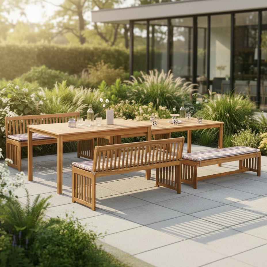 Gardenson ZAHRADNÍ SESTAVA dřevo, textil