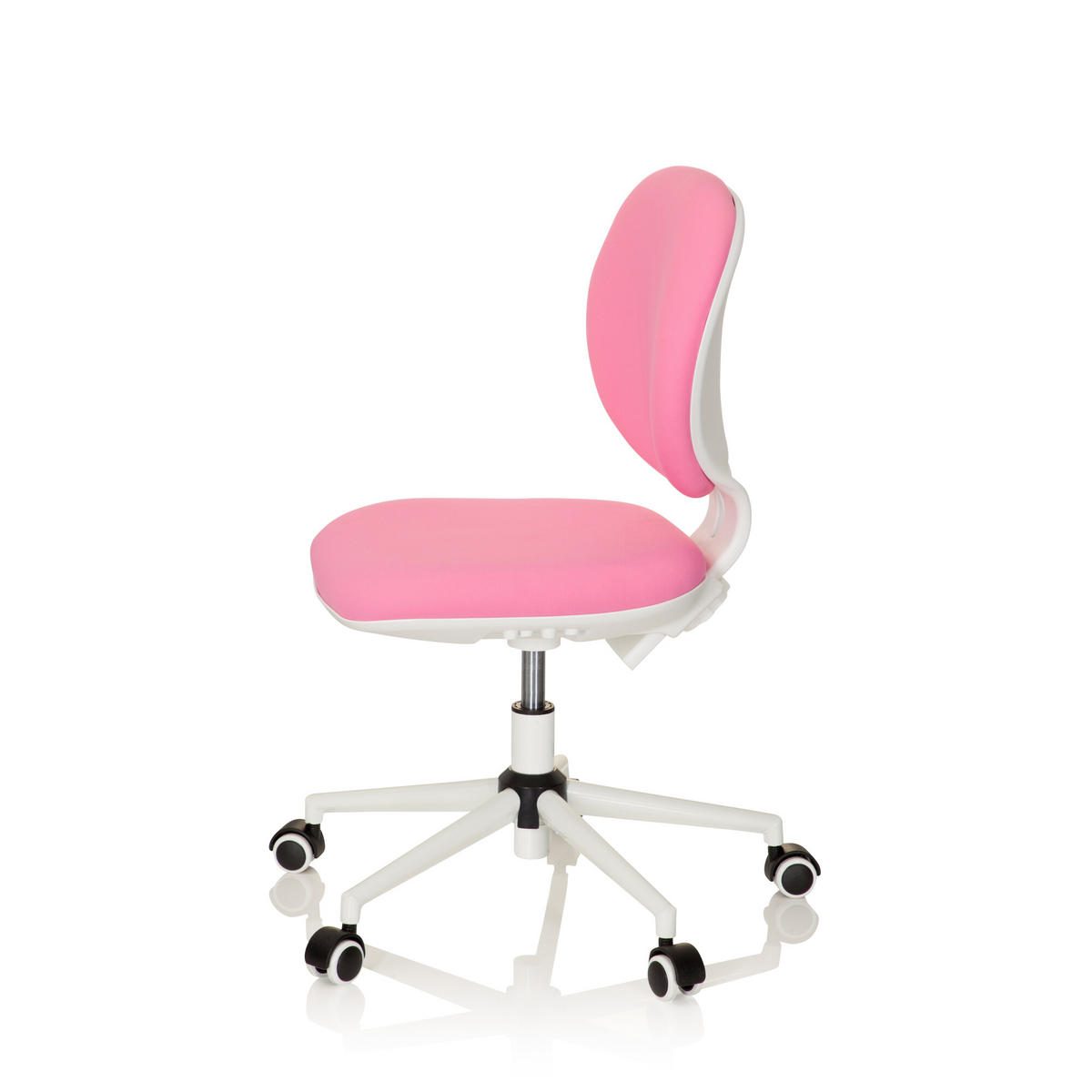 MLADINSKI VRTLJIVI STOL umetna masa pink  - pink, Basics, umetna masa (43/82-95/56cm) - MID.YOU