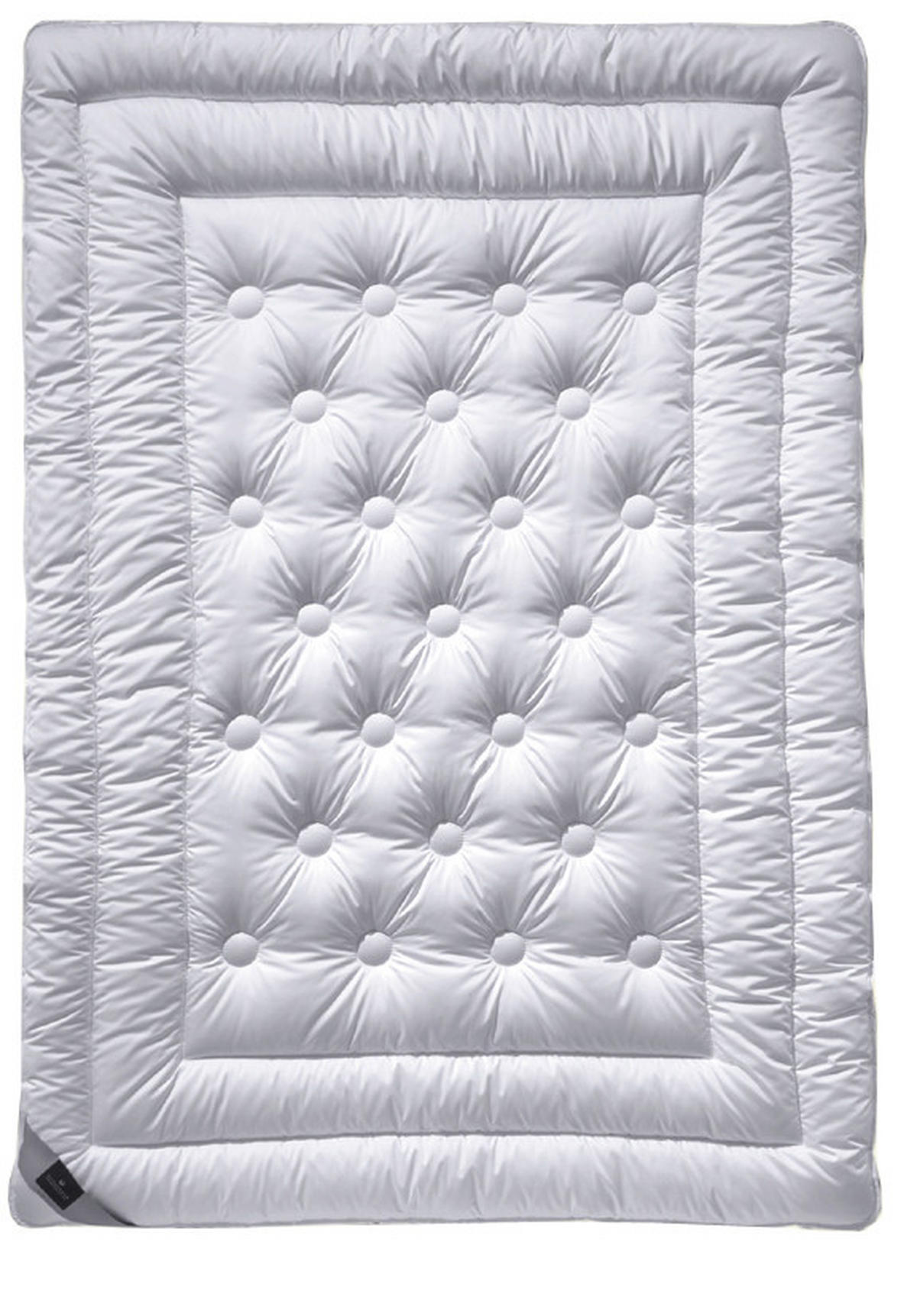 VIERJAHRESZEITENDECKE 160/210 cm MEISTERKLASSE  - Weiss, Basics, Naturmaterialien/Textil (160/210cm) - Billerbeck