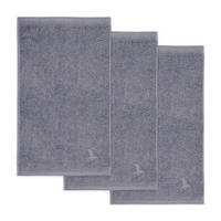 FROTTIERSET Grau 3-teilig  - Grau, Basics, Textil (30/50cm) - Moeve