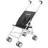 KOČÁREK SKLÁDACÍ BUGGY - bílá/černá, Konvenční, kov/textilie (97cm) - My Baby Lou KOČÁREK SKLÁDACÍ BUGGY - bílá/černá, Konvenční, kov/textilie (97cm) - My Baby Lou