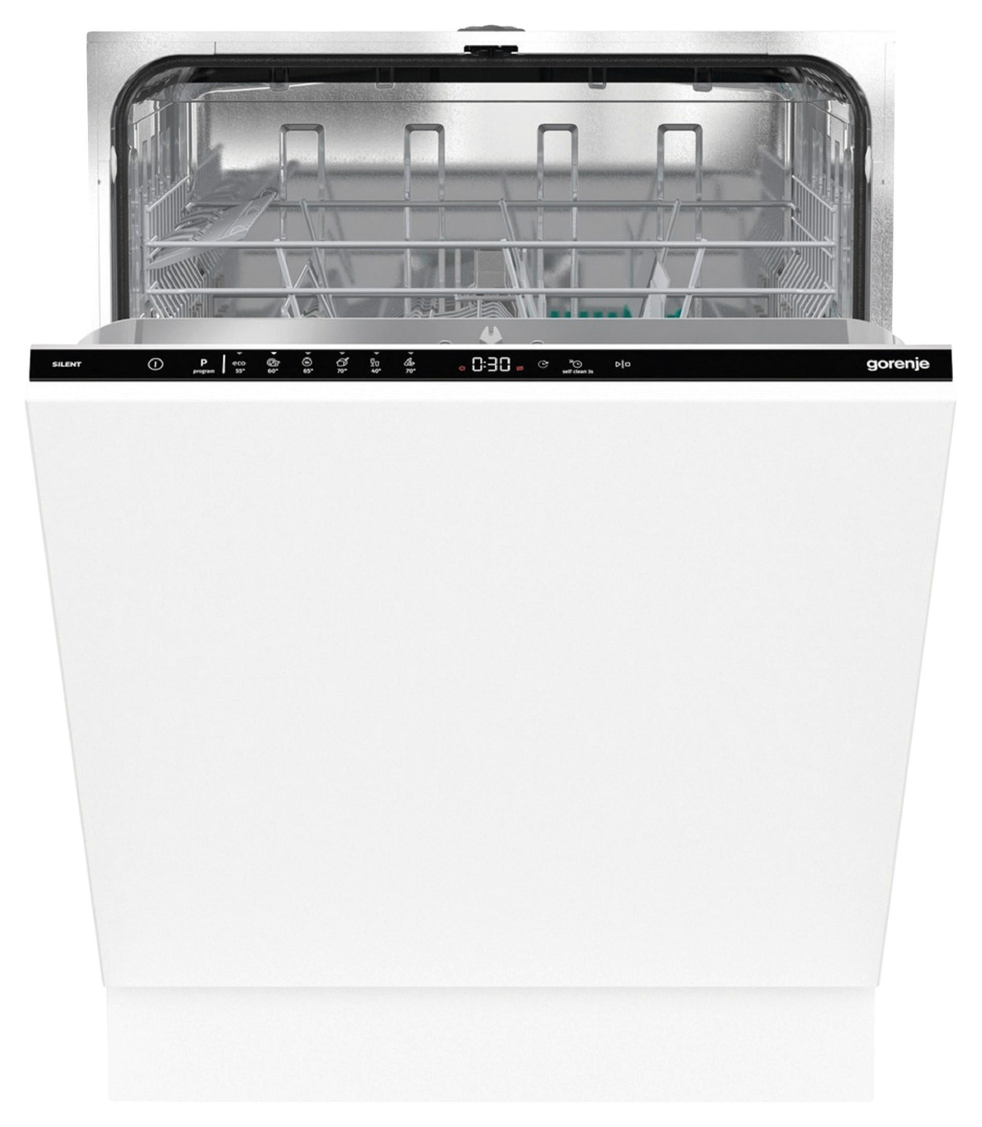 GESCHIRRSPÜLER GV642E90  - Schwarz/Weiß, Basics, Metall (59,8/81,6/55,5cm) - Gorenje