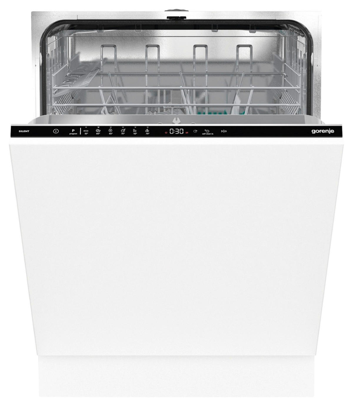 GESCHIRRSPÜLER GV642E90  - Schwarz/Weiß, Basics, Metall (59,8/81,6/55,5cm) - Gorenje