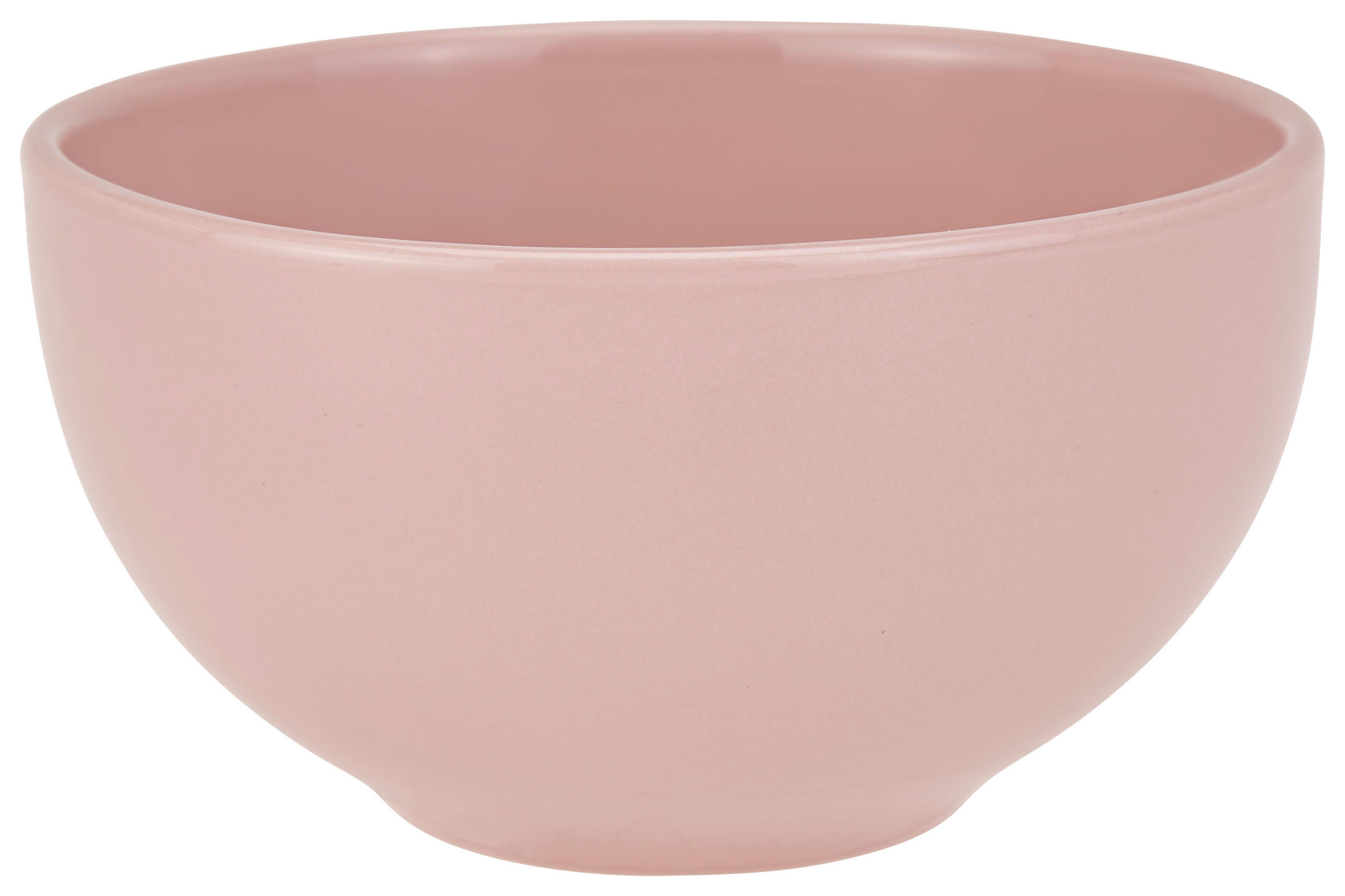 MISKA NA CEREÁLIE kamenina keramika  - staroružová, Konventionell, keramika (13/7cm) - Boxxx