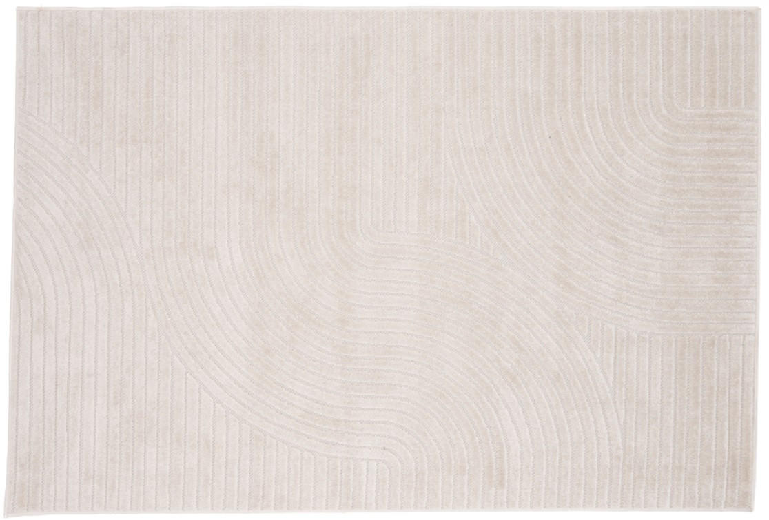 FLATVÄVD MATTA 160/230 cm Vince  - vit, Basics, textil (160/230cm)