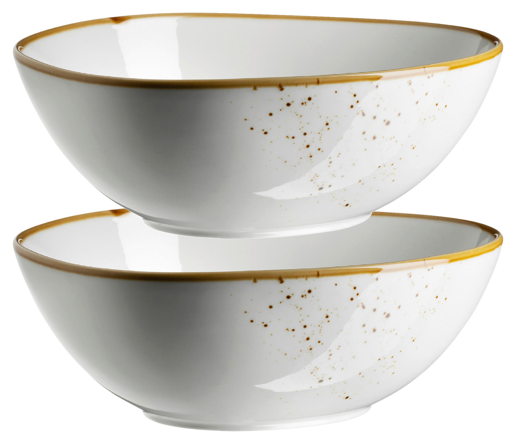 Schüssel Pintar Braun/beige, 2-Teilig