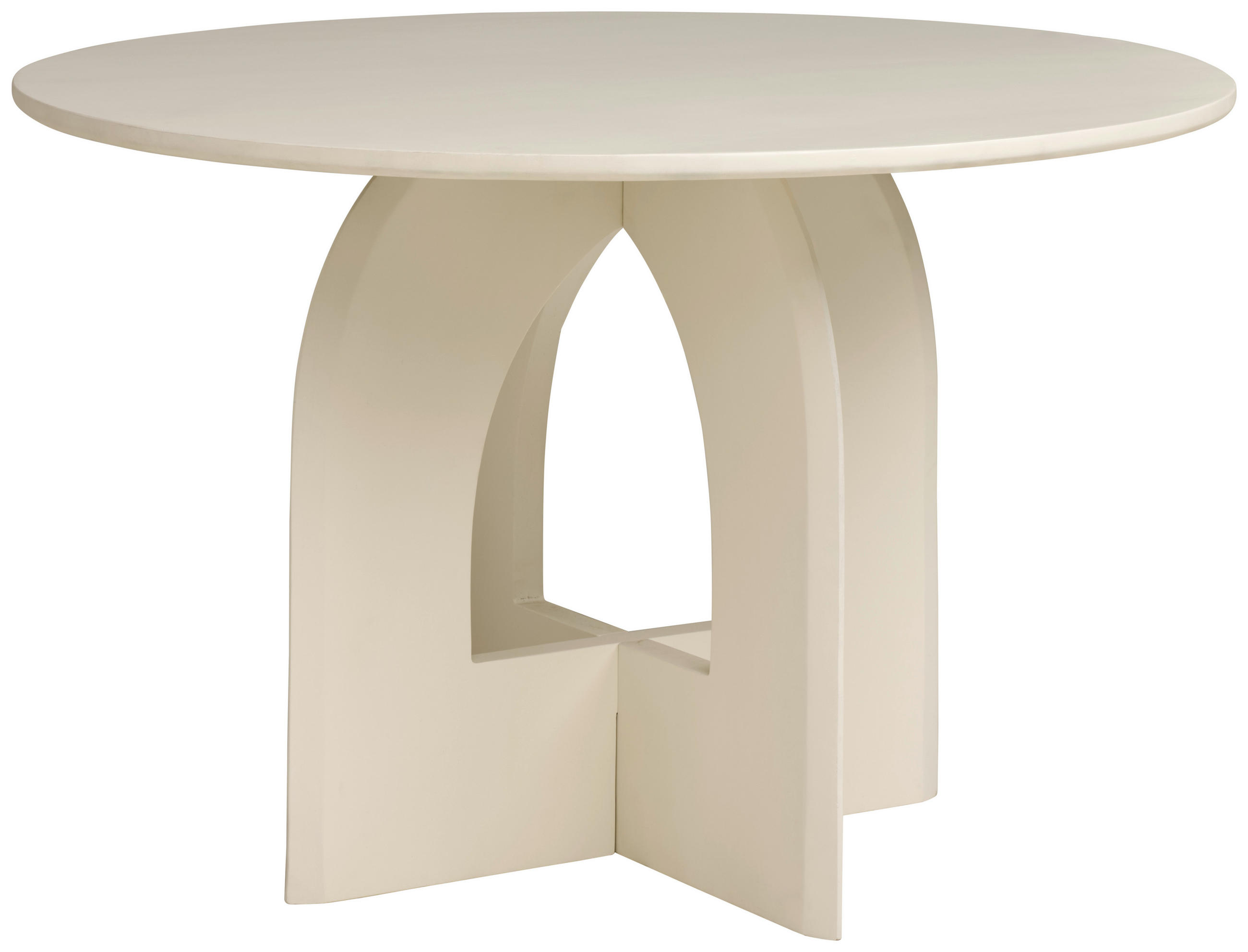 ESSTISCH 120/76/120 cm Echtholz  Holz rund Beige  - Beige, MODERN, Holz (120/76/120cm) - Livetastic