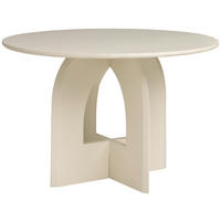 ESSTISCH 120/76/120 cm Echtholz  Holz rund Beige  - Beige, MODERN, Holz (120/76/120cm) - Livetastic