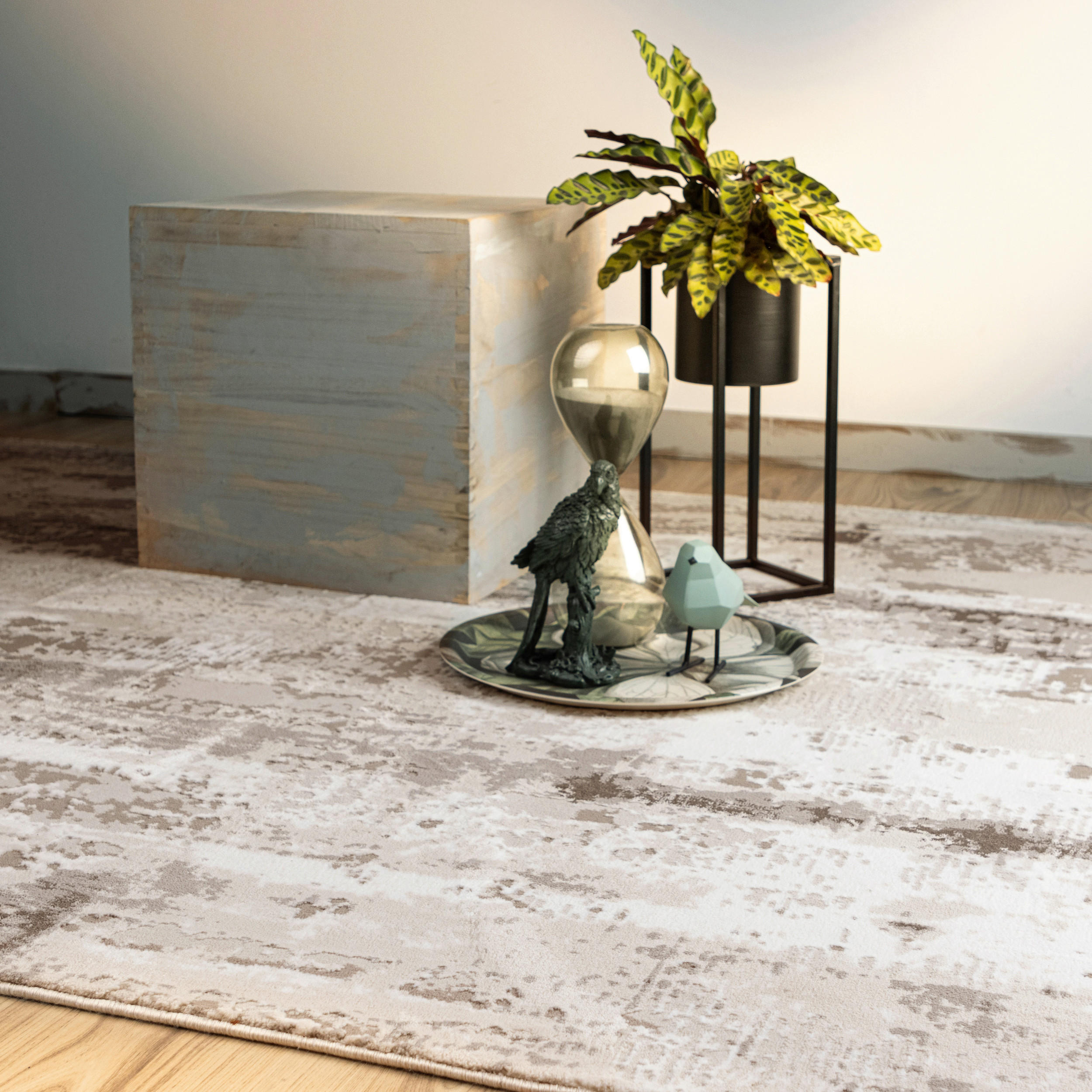 VINTAGE-TEPPICH 200/290 cm My Phönix  - Taupe/Beige, Design, Textil (200/290cm) - Novel