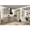 ECKKÜCHE 276/183 cm  in Creme, Grau  - Creme/Grau, Basics, Holzwerkstoff (276/183cm) - Welnova