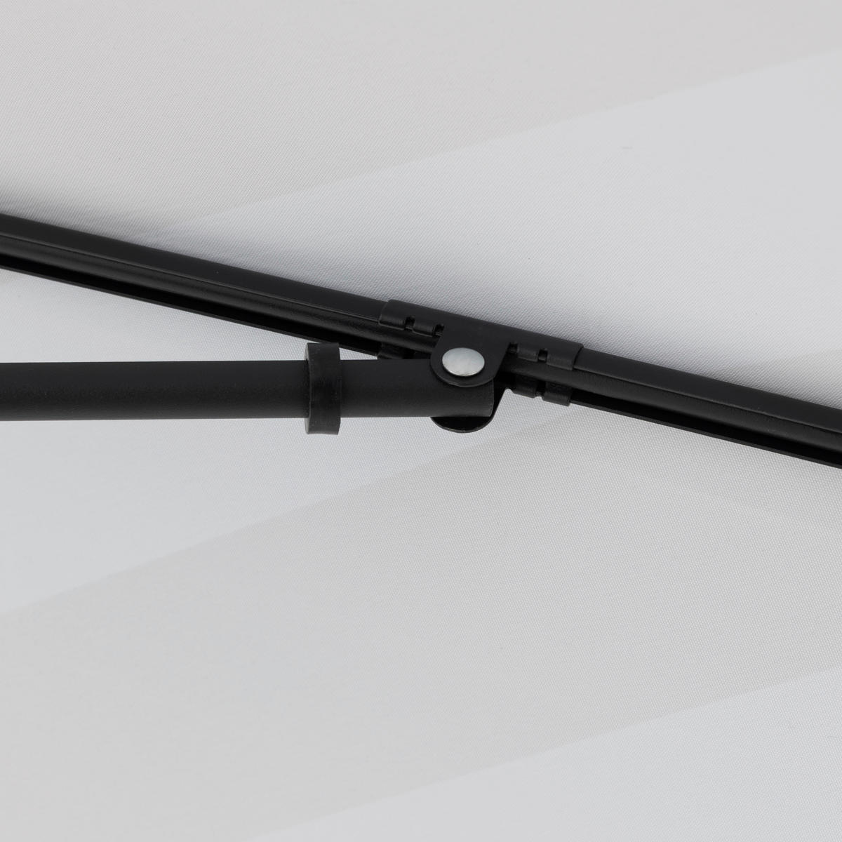 SENČNIK - antracit, Basics, kovina/tekstil (191/128cm) - Doppler