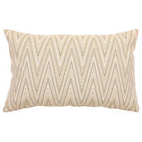 ZIERKISSEN in Gelb Fischgrät 40/60 cm  - Gelb, Basics, Textil (40/60cm)