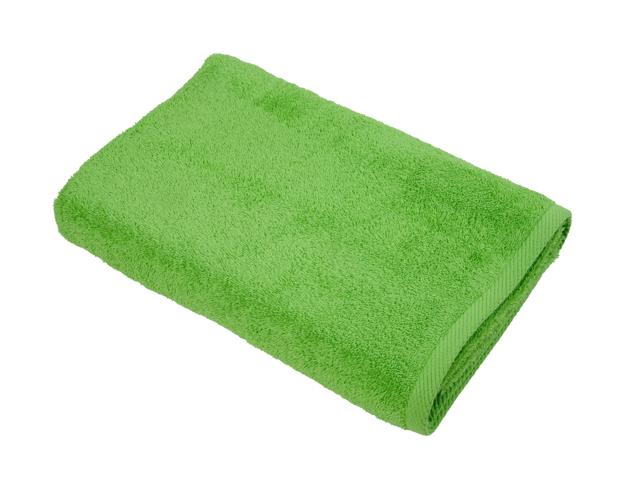 DUSCHTUCH Palma 70/140 cm  - Grün, Basics, Textil (70/140cm) - Esposa