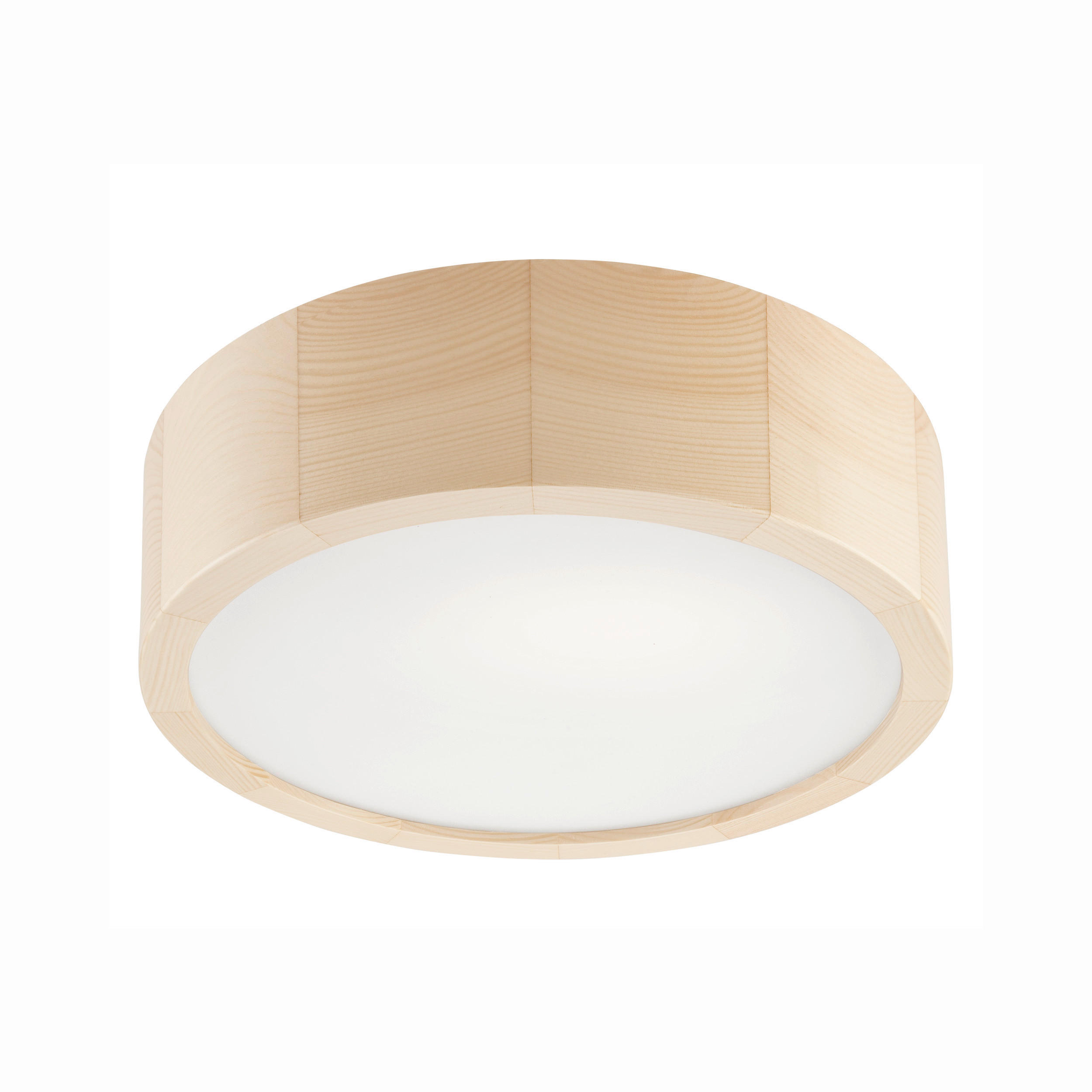 DECKENLEUCHTE Eveline 27/8 cm   - Kieferfarben, Natur, Holz (27/8cm)