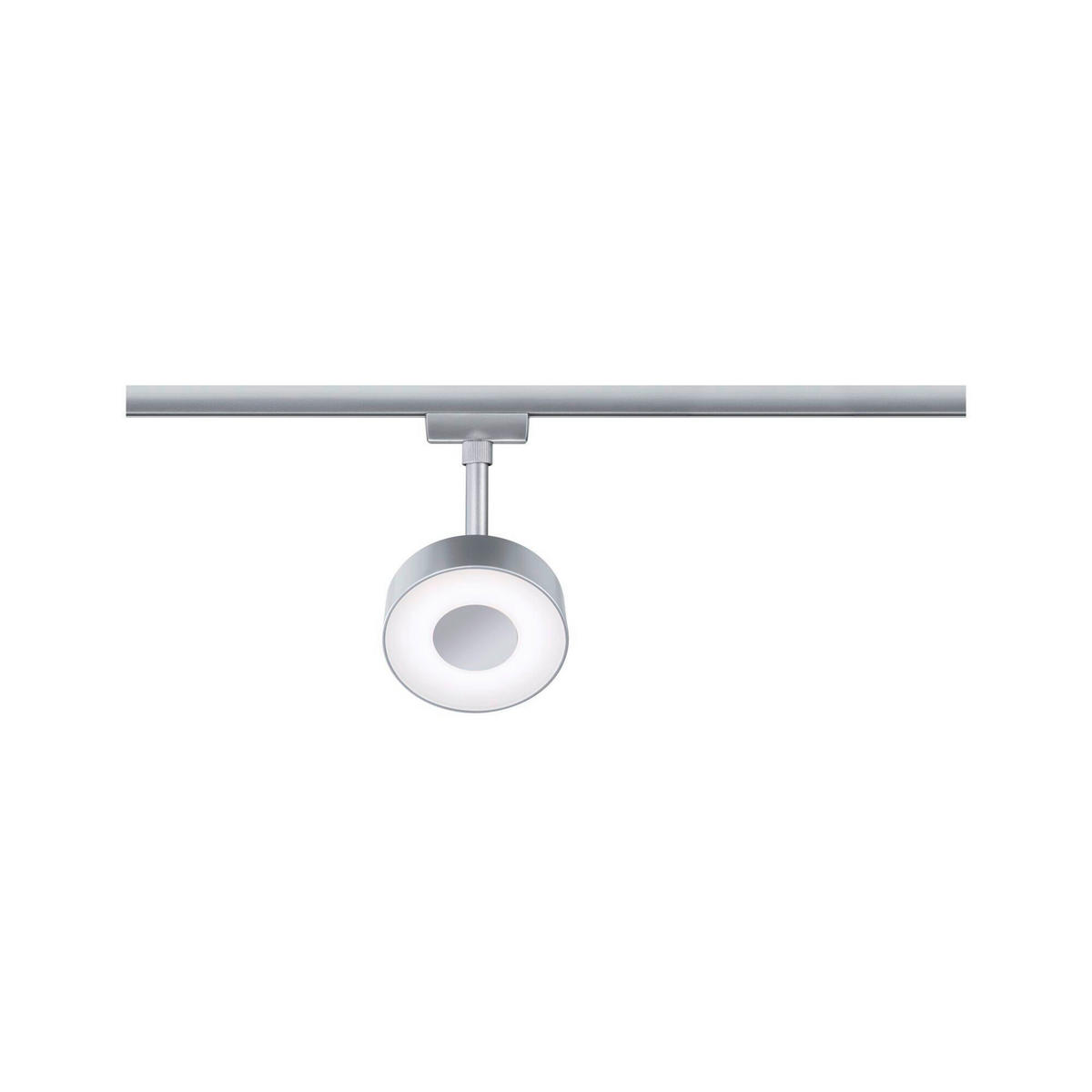 SCHIENENSYSTEM-STRAHLER URail Spot Circle 10/13,5 cm   - Chromfarben, Basics, Kunststoff/Metall (10/13,5cm) - Paulmann