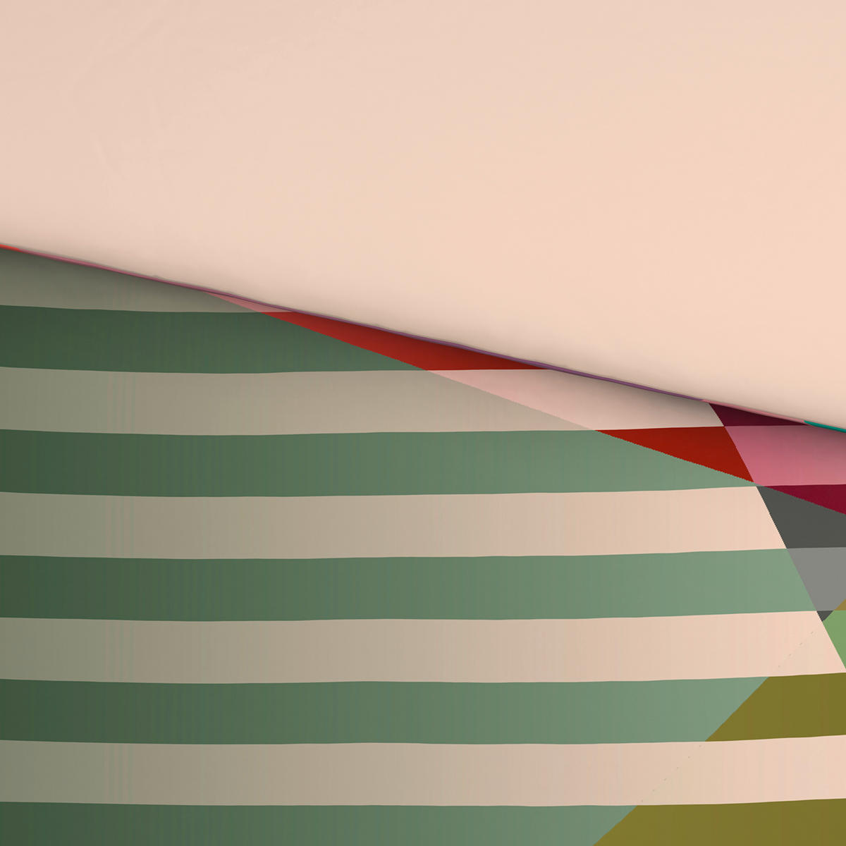 WENDEBETTWÄSCHE Bop Satin 140/200 cm  - Multicolor, Basics, Textil (140/200cm) - Novel