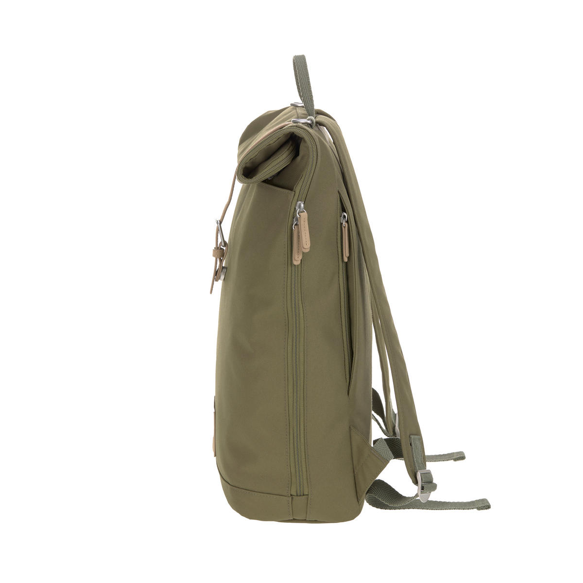 WICKELRUCKSACK Rolltop  - Grün, Trend, Textil (30/14,5/46cm) - Lässig