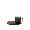 BECHER  - Schwarz, Basics, Keramik (17,8/12,2/8cm) - Ambia Home