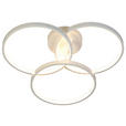 LED-DECKENLEUCHTE 70/12 cm  - Weiß, Trend, Kunststoff/Metall (70/12cm) - Novel